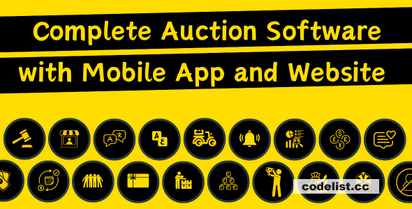Complete Auction & Bidding Platform - All-in-One Auction for Your Auction Business & Auction House v4.9 » Premium Scripts, Plugins & Mobile