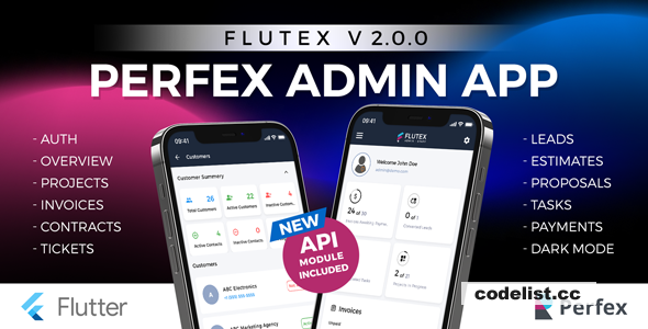 Flutex v2.0.0 - Perfex CRM Admin/Staff Mobile App for Android & IOS » Premium Scripts, Plugins & Mobile