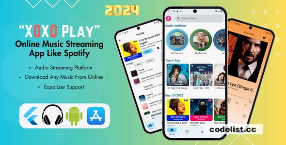 XOXO Play v3.3.1 - Stream music, Unleash the Rhythm, Own the Experience - Android &amp; iOS &raquo; Premium Scripts, Plugins &amp; Mobile
