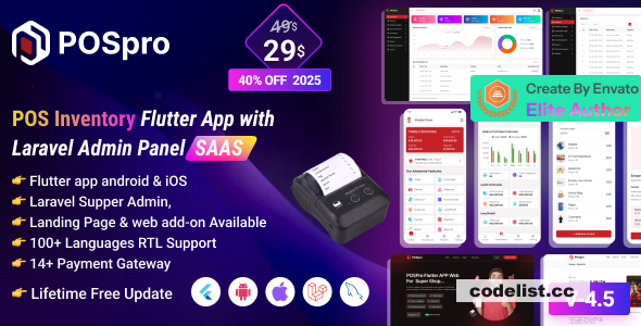POS Pro v4.4 - Advanced POS & Inventory Management System - nulled » Premium Scripts, Plugins & Mobile