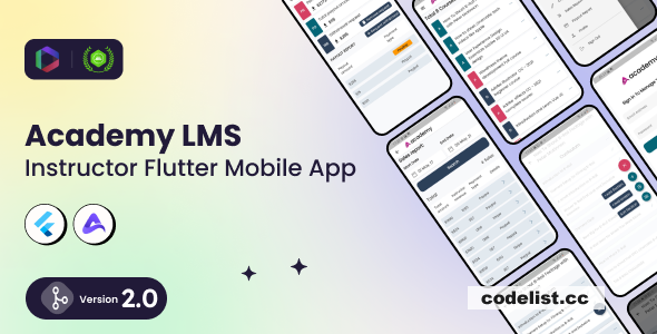 Academy Lms Instructor Flutter Mobile App v2.0 » Premium Scripts, Plugins & Mobile