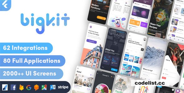 Flutter Biggest Kits and Flutter Big Materials - 30 March 2025 » Premium Scripts, Plugins & Mobile