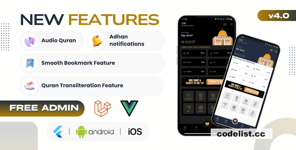 Zabi v4.0 - Islamic Flutter & Android ISO App » Premium Scripts, Plugins & Mobile