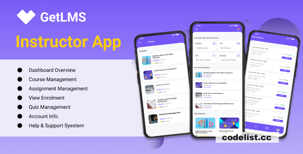 GetLMS v1.0.2 - Instructor App » Premium Scripts, Plugins & Mobile