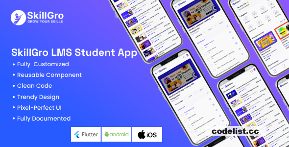 SkillGro LMS Student App v1.0 - Course & Learning Management System » Premium Scripts, Plugins & Mobile