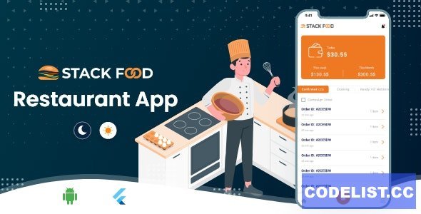 StackFood Multi Restaurant - Food Ordering Restaurant App v8.3 » Premium Scripts, Plugins & Mobile