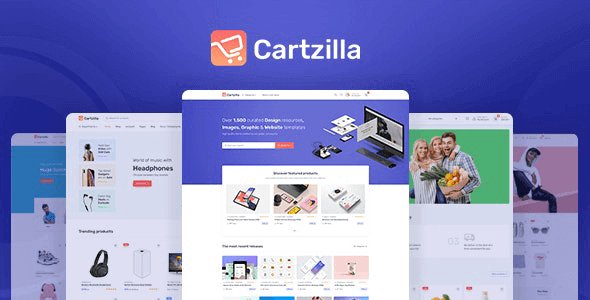 Cartzilla V1.0.23– Digital Marketplace & Grocery Store WordPress Theme