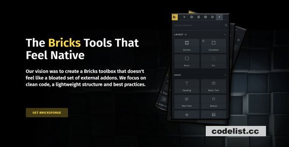 Bricksforge v3.1.2 - The Bricks Tools that feel native