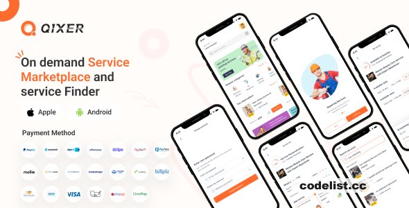 Qixer - Multi-Vendor On demand Service Marketplace and Service Finder Buyer Flutter App - 23 July 2025