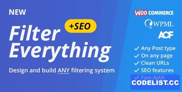 Filter Everything v1.9.1 - WordPress & WooCommerce products Filter