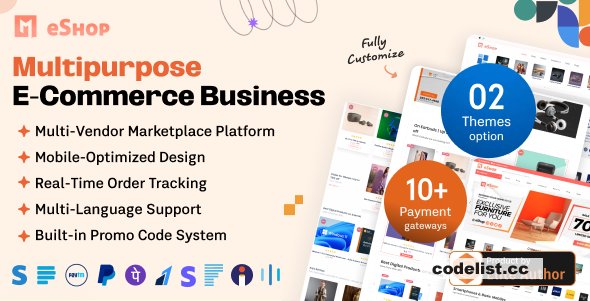 eShop Web v2.10.5 - Multi Vendor eCommerce Marketplace / CMS - nulled