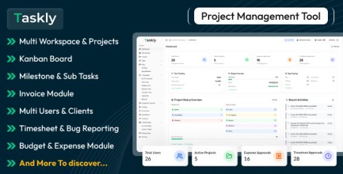 TASKLY v7.1 – Advanced Project & Task Management Platform