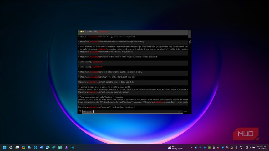 I tried 6 Windows clipboard managers and this open source app beat them all