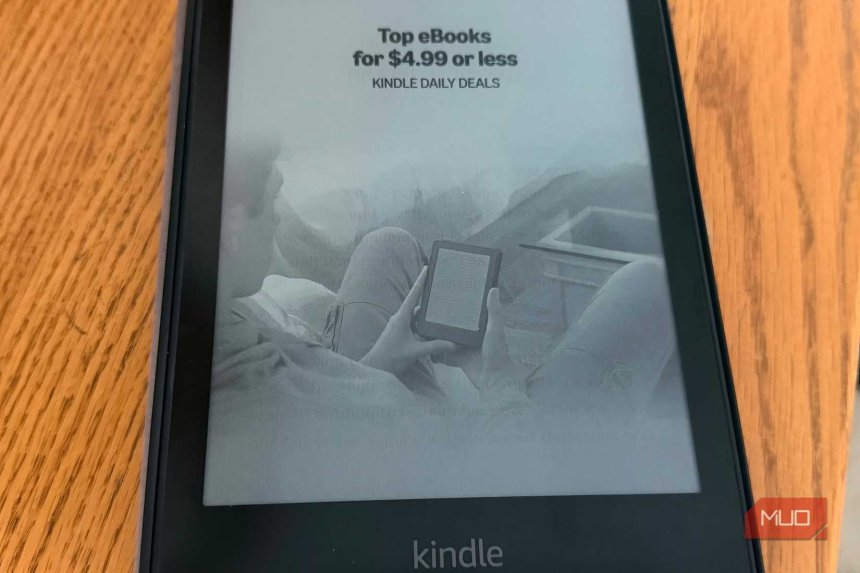 This Kindle setting gave me the lock screen I always wanted