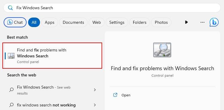 How to Fix the "Windows Could Not Start the Windows Search Service" Error