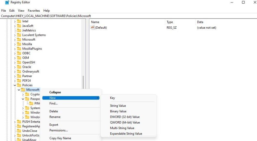 How to Extend the PIN Length in Windows 10 & 11