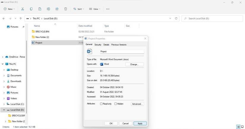 How to Fix Folders Reverting to Read-Only Mode in Windows 10 and 11