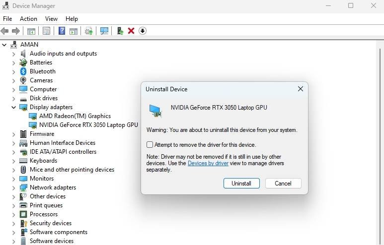 How to Fix the NVIDIA Control Panel Not Saving Settings in Windows 11