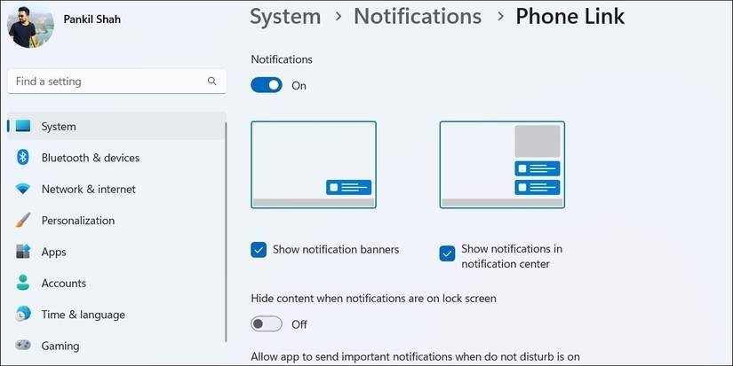 How to Fix Phone Link App Notifications Not Working on Windows
