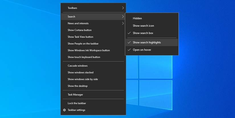 How to Get Rid of the Illustrations Inside Windows Search