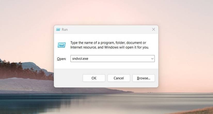 How to Open the Volume Mixer in Windows 11
