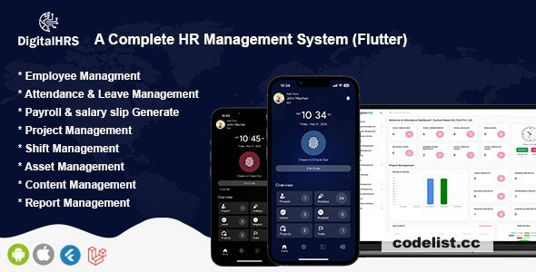 DigitalHR - A Complete HR Management System (Flutter) - 29 August 2025