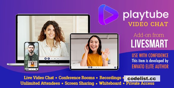 PlayTube Video Chat and Streaming Add-on from LiveSmart v1.0.5