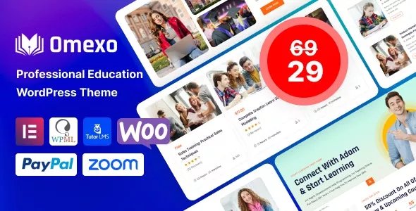 Omexo v1.5.5 - Education & Online Courses WordPress Theme