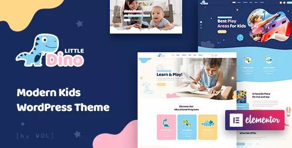 Littledino - Modern Kids WordPress Theme v1.2.9
