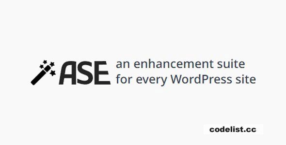 Admin and Site Enhancements (ASE) Pro v6.9.10