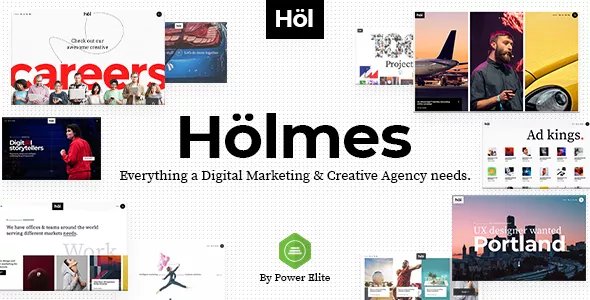 Holmes - Digital Agency Theme v1.7
