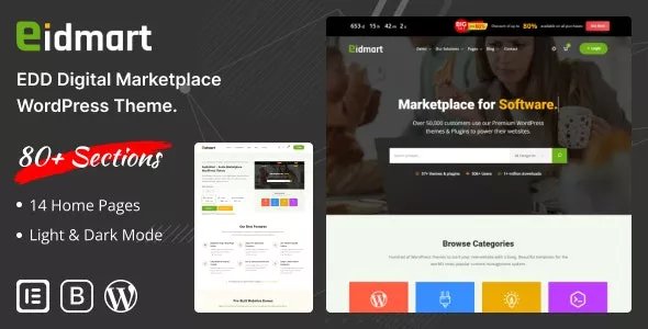Eidmart - Digital Marketplace WordPress Theme v2.5