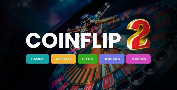 Coinflip - Casino Affiliate & Gambling WordPress Theme v2.7.1