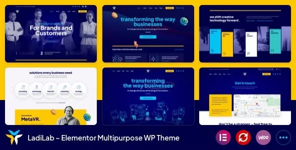 LadiLab v1.0.2 - Elementor Multipurpose WordPress Theme