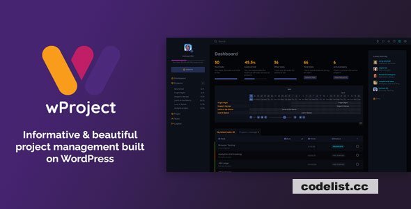 wProject v5.7.2 + Addons