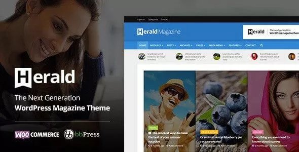 Herald v2.6.2 - Newspaper &amp; News Portal WordPress Theme