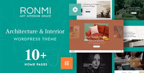 Ronmi v1.2.1 - Architecture and Interior Design WordPress Theme