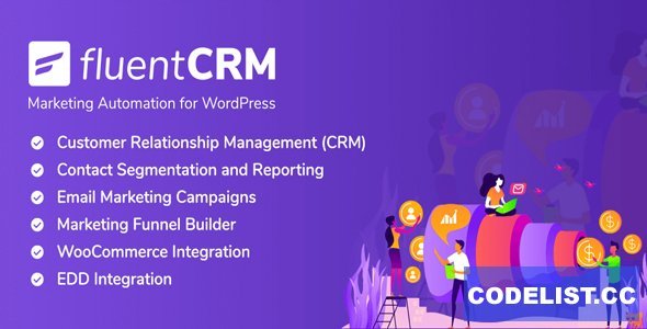 FluentCRM v2.9.0 - Marketing Automation For WordPress