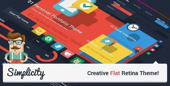 Simplicity v2.2 - Creative Flat Retina Theme