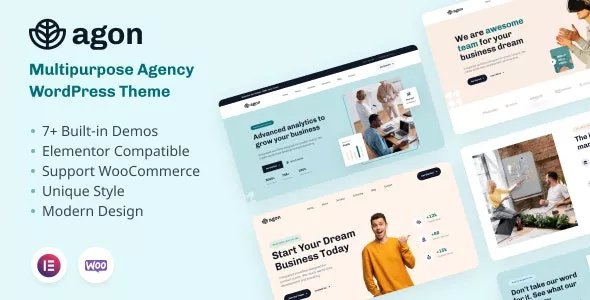 Agon v1.0.5 - Multipurpose Agency WordPress Theme