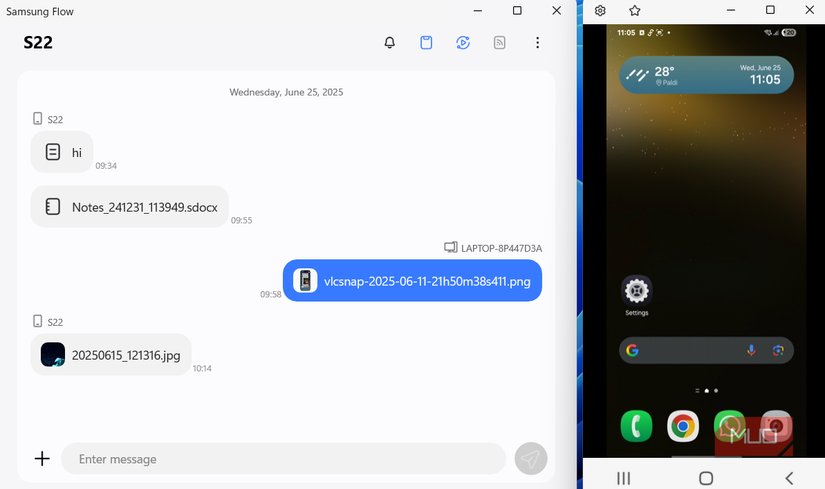 Windows computers and Samsung phones are the perfect pair