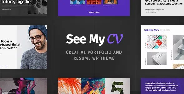 See My CV v1.1.7 - Resume & vCard WordPress Theme