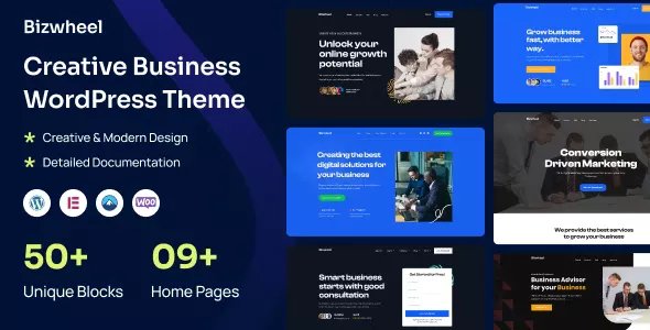 Bizwheel v2.1.0 - Creative Business WordPress Theme