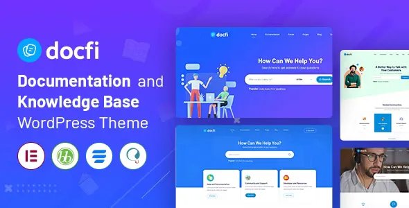 Docfi - Documentation and Knowledge Base WordPress Theme v1.0.2