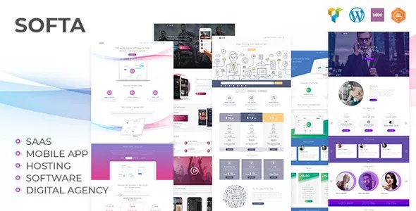 Softa - SaaS, Software & WebApp WordPress v1.3.7