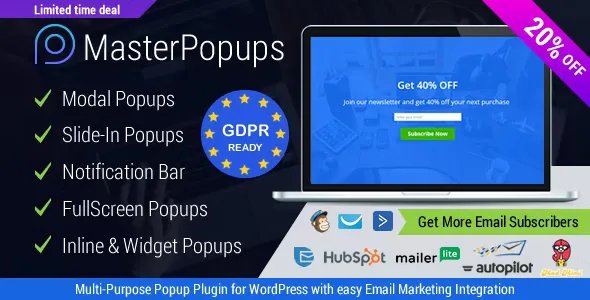 Master Popups - Popup Plugin for WordPress & Popup Editor v3.9.4