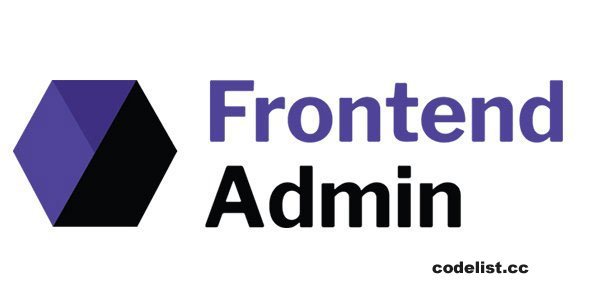 Frontend Admin Pro v3.28.19