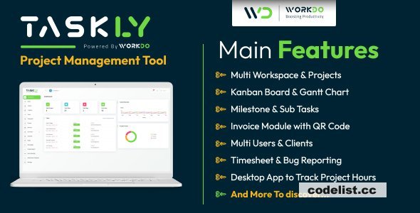 TASKLY v7.1 – Project Management Tool - nulled